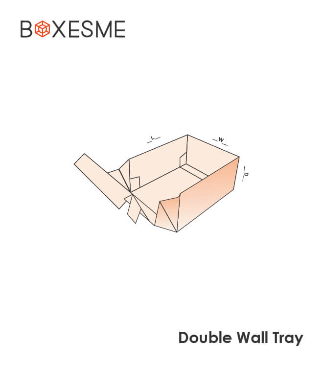 Double Wall Tray Boxes